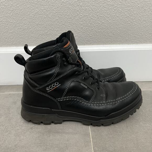 ECCO Rugged Track Mens Size 43 Black Gore-Tex Hiking Leather Boots Shoes main image 6